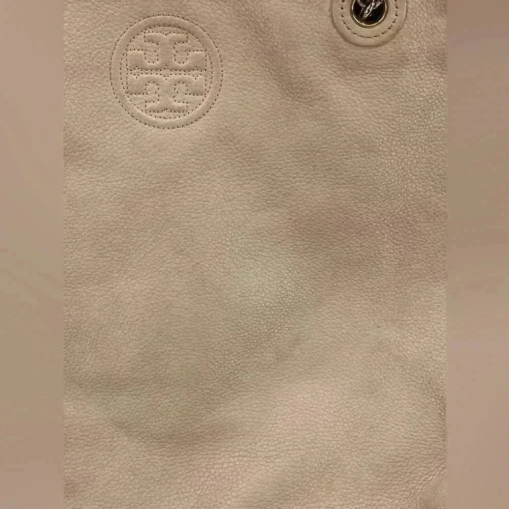 Tory Burch Leather Marion Slouchy East/West Tote Bag - Picture 2 of 9
